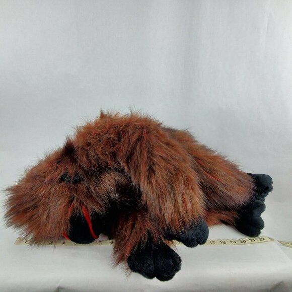 Dan Dee Orangutan Plush Gorilla Monkey Realistic Stuffed Animal Brown Black Toy - Picture 7 of 7